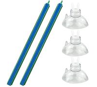 Barre de pierre à air de 30 cm, diffuseur de bulles - 2 tubes à oxygène - 2 paquets de pierres à air pour aquariums et hydroponie