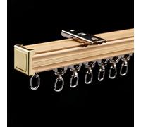 Barre de plafond et murale en aluminium pour chambre à coucher, salon, cuisine - Binario per Tende - 1,40 m de long