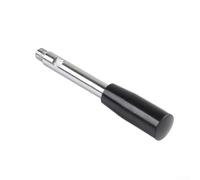 Barre de poignée de fraisage durable M6/M8/M10 en acier au carbone pour perceuse pour levier et tour Accessoires machine noir/argent pour presse à bras pour machine gadget (× 150 mm)