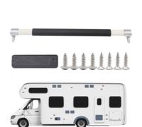 Barre de poignée de porte de camping-car - Barre transversale d'entrée réglable, rail de sécurité intérieure, poignées de support de portes moustiquaires, poignée d'aide à l'accès de remorque