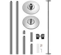 Barre de pole danse - SereneLife - argent - Portable et Amovible Argent G