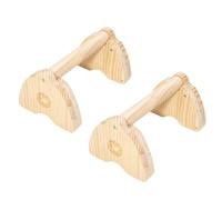 Barre de pompe, équipement parallèle antidérapant en bois, barre de dips Push Up