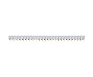 Barre de pontage 3PN 63A languette 10mm² 24m pour disjoncteurs 1PN 1 module G