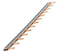 Barre de pontage universelle, 13 modules - Compatible avec les disjoncteurs enfichables ou à bornes à vis - Conforme CE