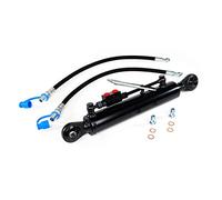 Barre de Poussée Hydraulique Cat. 2-2 avec bloc de verrouillage 690-1090 mm avec 2 tuyaux