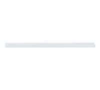 Barre de poussée ovale 1130 mm pour antipanique IDEA push non coupe-feu - blanc 9016 ISEO CITY