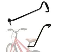Barre de poussée pour vélo d'enfant - 70 cm - Ergonomique et universelle - Aide à la poussée - Pratique et stable - Pour l'entraînement à l'équilibre