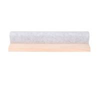Barre de pressage de laine professionnelle avec outil de couture en bois et feutre pour aplatir les tissus et presser les coutures pour quilters et artisans 15 x 40 x 7 cm Bois de
