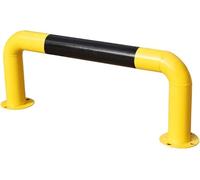 Barre De Protection Anti-Collision En U, Butée Roue Acier Robuste For Le Stationnement - Positionneur Voiture For Garage, Allée Et Extérieur(100x30x0.2cm)
