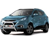 Barre de protection avant Barre de protection avant pour Hyundai ix35 2010-2015 Acier ABE Argent