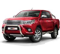 Barre de protection avant en acier pour Toyota Hilux 2015-2022 avec ABE Argent