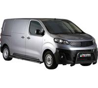 Barre de protection avant pour Fiat Scudo 2022-2025 ø63mm acier noir protection