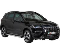 Barre de protection avant pour Seat Ateca 2021-2025 ø63mm acier noir protection