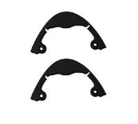 Barre de protection de nez pour planche à neige, planche de skateboard, accessoire anti-collision en plastique pour snowboards, skis, longboards (type C)