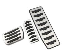 barre de protection du moteur Pour Jaguar Pour E Pace Pour Repose Pieds Couvercle De Pédale Frein À Gaz Ccessorie Pédales Voiture Couvre Plaquettes Caoutchouc(AT with rest)