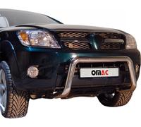 Barre de protection frontale Barre de protection frontale pour Toyota Hilux 2005-2015 avec ABE Argent Protection antichoc