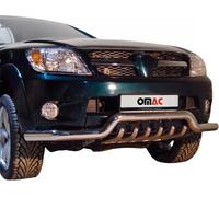 Barre de protection frontale Barre frontale pour Toyota Hilux 2005-2015 avec ABE acier argenté