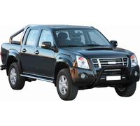 Barre de protection frontale pour Isuzu D-Max 2006-2012 ø63mm acier noir protection
