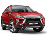 Barre de protection frontale pour Mitsubishi Eclipse Cross 2017-2025 Noir ABE