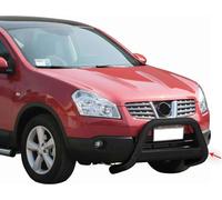 Barre de protection frontale pour Nissan Qashqai 2007-2010 ø63mm acier noir