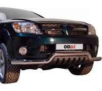 Barre de protection frontale pour Toyota Hilux 2005-2015 en acier inoxydable avec ABE Argent