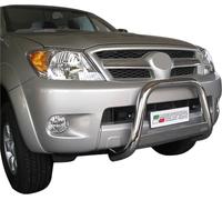 Barre de protection frontale pour Toyota Hilux 2006-2011 ø63mm acier argent Protection