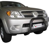 Barre de protection frontale pour Toyota Hilux 2006-2011 ø63mm acier noir