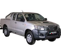 Barre de protection frontale pour Toyota Hilux 2011-2015 ø63mm acier noir