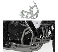 Barre de protection Pour H-ONDA XL750 Pour Transalp XL 750 2023 Moto Protection Moteur Crash Bar Cadre Inférieur Pare-chocs Accessoires(Silver)