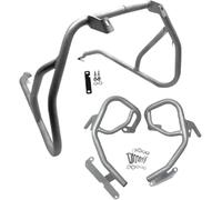 barre de protection pour moto Protection de pare-chocs pour moto pour BMW G310GS 2017-2023 ensemble complet pour protection moteur barre carénage cadre(Argent)