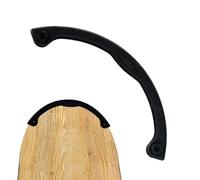 Barre de protection pour planche à neige - ABS - Barre de protection flexible pour planche à neige | Bande de pare-chocs conviviale - Protection ovale pour planche de skateboard - Bande de pare-chocs
