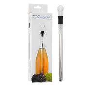 Barre de refroidissement pour vin | Tige de refroidissement pour amateurs de vin, tige de refroidissement de bouteille de vin en acier inoxydable avec bouchon et bec verseur, baguette de