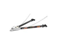 Barre de Remorquage Capacité 2495kg Ouverture 100cm Avec Boule Attelage Chaînes