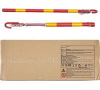 Barre de remorquage, force de traction 5T, rouge et jaune, construction en fer durable, MULTI