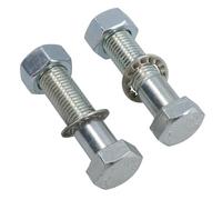 Barre de remorquage Paire/Boule ATTELAGE Fixation 65mm de Long avec des écrous et rondelles Haute RÉSISTANCE À LA
