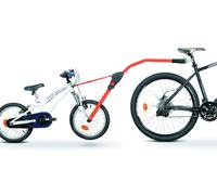 Barre de remorquage pour vélo enfant Trail Angel - Rouge