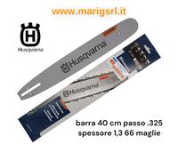 Barre de ressort HUSQVARNA X FORCE pour tronçonneuse 40 cm.325 épaisseur 1,3 ...