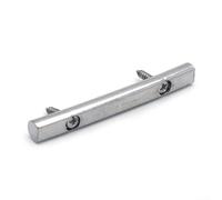 Barre de retenue en acier de 45 mm pour guitare électrique, système de trémolo, réduit la friction, finition chromée