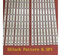 Barre de rétroéclairage LED, 18/pièces/ensemble, pour Panasonic TX-55CX680B, TC-55CX650U, LG Innotek, 55 pouces, motif 6.5PI Rev1.0, droite, gauche Nipseyteko