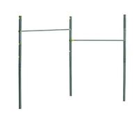 Hudora Barre de gymnastique double Fabian Pro – appareil de fitness