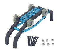 Barre de roue assemblée en alliage d'aluminium et nylon, pièces de rechange pour voiture télécommandée MJX 1/16 16208 16210 16207, bleu