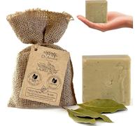 Barre De Savon D'alep ¿¿ L'huile De Laurier%40 Et ¿¿ L'huile D'olive%60 Bio V¿¿G¿¿Talien Traditionnel Fait ¿¿ La Main Antique - Antibact¿¿Rien, Psoriasis, R¿¿Duit Le Cuir Chevelu Sec