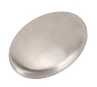 Barre de Savon en Acier Inoxydable, Barre de Savon en Métal, Gadget de Cuisine de Lavage à la Main des Odeurs pour Enlever L'odeur D'oignon à L'ail de Poisson (1PCS)