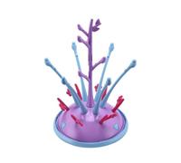 Barre de séchage pour biberons - Porte-biberon - Support pour biberon - Support en forme d'arbre - Organiseur portable pour jouets de dentition, partie pompe - Canard