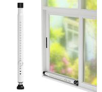 Barre de sécurité 120cm, sécurité de fenêtre protection anti-effraction pour portes coulissantes verrou blindé verrouillage réglable fenêtre barre de sécurité, barre de sécurité de fenêtre 25mm pour