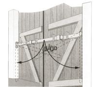 Barre de sécurité de volet N2 1m 20/1m40 - HERCULE - 4202