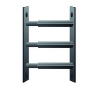 Barre de sécurité noire télescopique 55/103 cm pour fenêtre 39/52cm - MOTTEZ - B945V