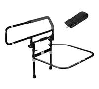 Barre de sécurité pliable et réglable pour personnes âgées et adultes, support sécurisé pour entrer et sortir du lit, barrière de protection de chevet