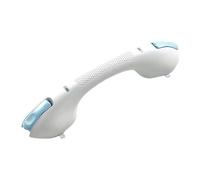 Barre de sécurité pour douche - Aide à la mobilité de salle de bain - Poignées de support handicap - Barre d'aspiration sans tympan pour baignoire et douche - Rail d'assistance pliable et étanche pour