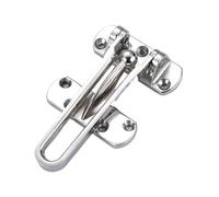 Barre de sécurité pour porte battante, Fermoir de protection for porte avant, 1 pièce, serrure à barre pivotante renforcée en alliage de Zinc, boucle antivol